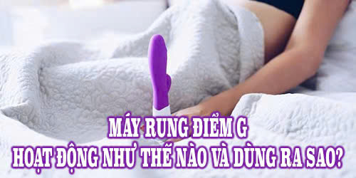 Máy rung điểm G hoạt động như thế nào và dùng ra sao